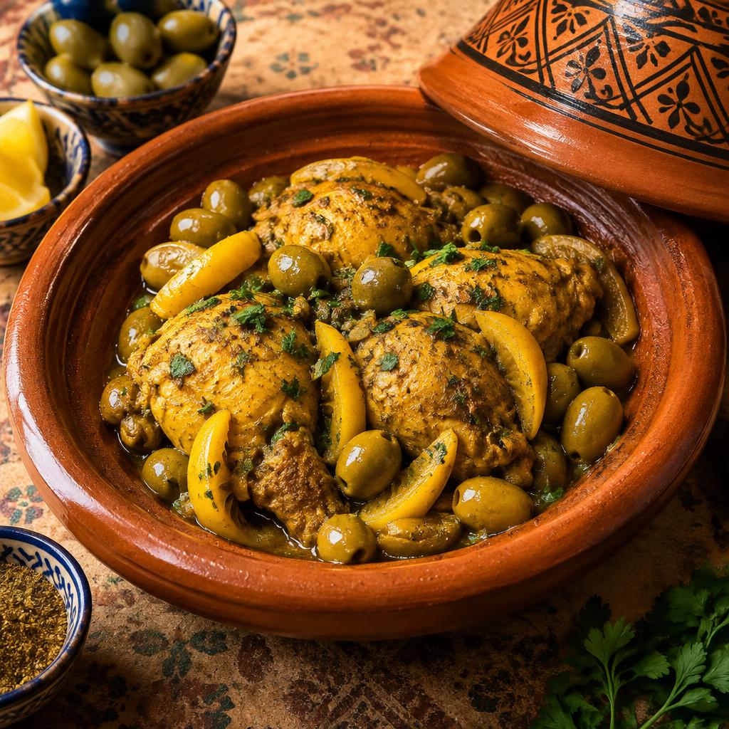 Tajine au citron confit